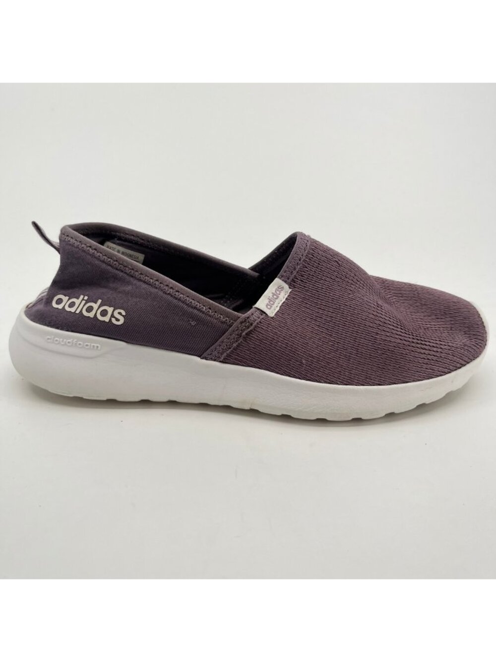 Adidas Lite Racer Slip-On Legacy Purple Womens Size 7.5 Athletic Shoes Sneakers
